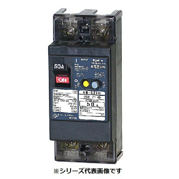 テンパール工業　52EC4030F　漏電遮断器 経済タイプ Eシリーズ OC付 埋込形 50AF 2P2E 100-200V 40A 30mA [￡￡]
