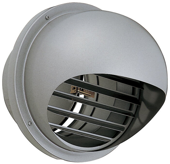 ユニックス LSG200A5MDSQ 換気扇 丸型フード 横ガラリ 防火ダンパー付 120℃型式 5メッシュ ♪