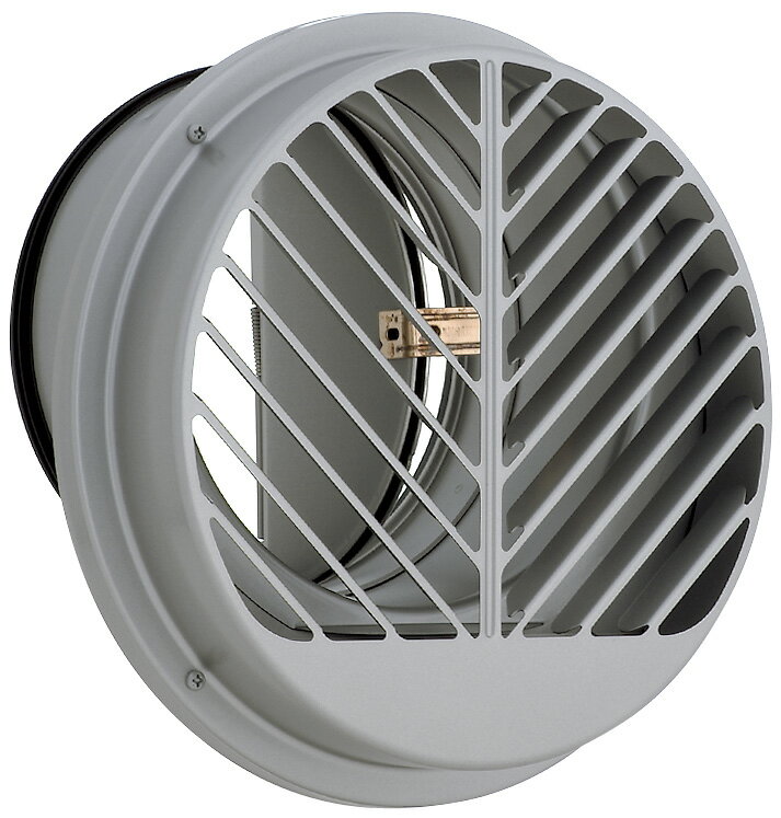 換気扇 ユニックス SCG125Y3MDSQBL 厚型グリル 斜めガラリ 防火ダンパー付 120℃型式 3メッシュ [♪■]