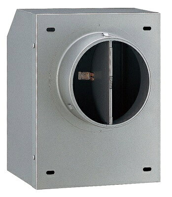 住宅設備機器のcoordiroomのユニックス PFL200B3MDSQ 換気扇 防音フード防火ダンパー付 120℃型式 3メッシュ 受注生産品 ♪§｜アングル2