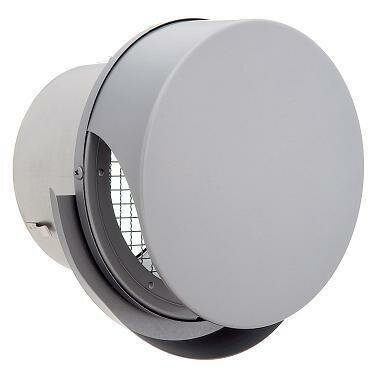 換気扇 ユニックス 覆い付丸型フラット板 【BSW150SBR3M】 3メッシュ [♪■]