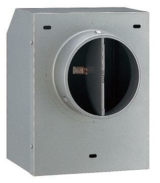 換気扇 ユニックス 超深型フード（角型）防火ダンパー付 【PFL125A3MDSP】 72℃型式 ※受注生産品 3メッシュ [♪■§]