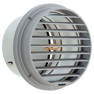 換気扇 ユニックス 厚型グリル 横ガラリ 防火ダンパー付 【SG125ADSQ】 120℃型式 [♪■]