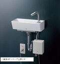 TOTO 手洗器　LSE50AP　壁掛手洗器角型(自動水栓セット) Pトラップ 壁給水・壁排水 [♪■]