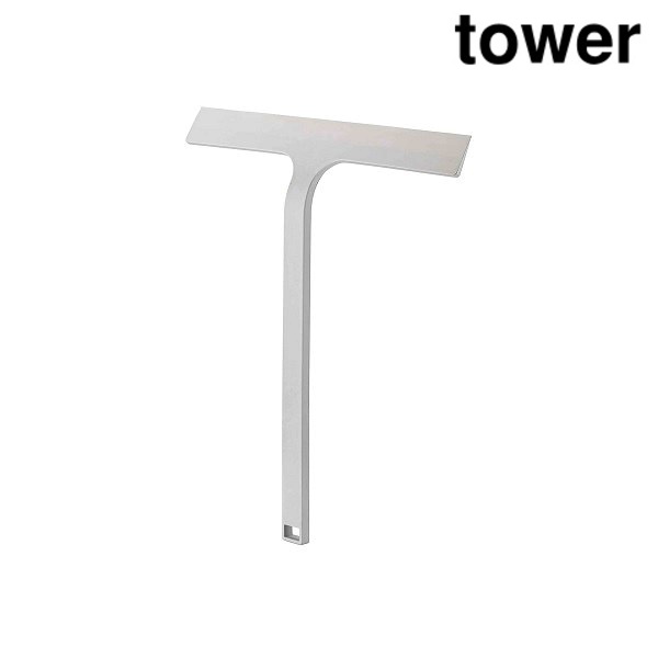 山崎実業 5451 マグネット水切りワイパー タワー ホワイト