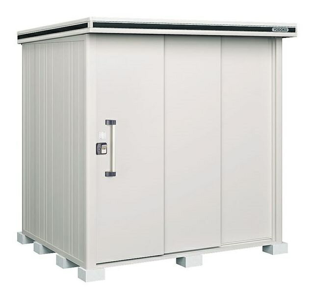 【関東限定配送】ヨド物置 エルモ　LMD-2218H　間口2m22cm ×奥行1m87cm 背高Hタイプ 一般型 2連片引き戸タイプ [♪▲]