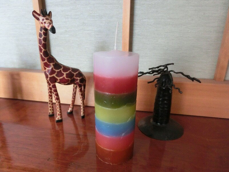 エスニック　アジアン　ボリビアの祈願用ろうそく