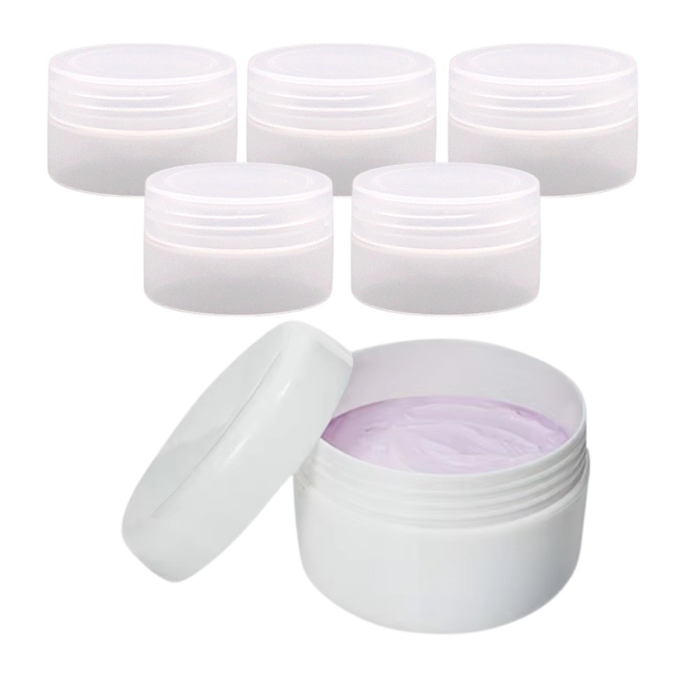 クリーム容器 小分け 5ml クリームケース 軟膏容器 クリームジャー 5個セット