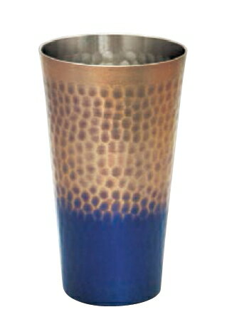 タンブラー　コップ　銅　王輝　鎚目タンブラー(小)　送料無料　新光堂　COPPER100　新光金属