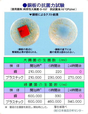 洗い桶 小 銅 殺菌 抗菌 送料無料 COPP...の紹介画像3