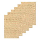 uxcell レターレジンステッカー 3D A - Z ミニアルファベットステッカー メタリックスパークル合金 大文字 樹脂用 ネイルスクラップ