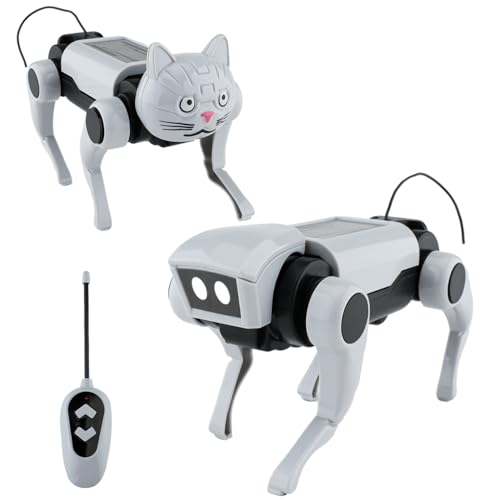 FlyCreat 組み立ておもちゃ 犬ロボット DIYロボットアーム - 科学実験キット 知育玩具 簡単に組み立て ラジコン リモコン付き 8歳以 FlyCreat 組み立ておもちゃ 犬ロボット DIYロボットアーム - 科学実験キット 知育玩具 簡単に組み立て ラジコン リモコン付き 8歳以