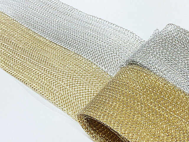 103-60030 ラメ ホースヘアー ソフト 7.5cm巾付属 75mm ウェディング ブライダル コスチューム コスプ..