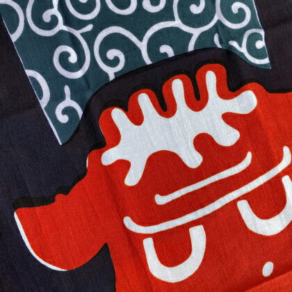 手拭い 獅子舞 大【メール便可】かまわぬ 手ぬぐい 手拭い てぬぐい 正月 元旦 年賀 祭 和柄 日本製 縁起 縁起物 お中元 御中元