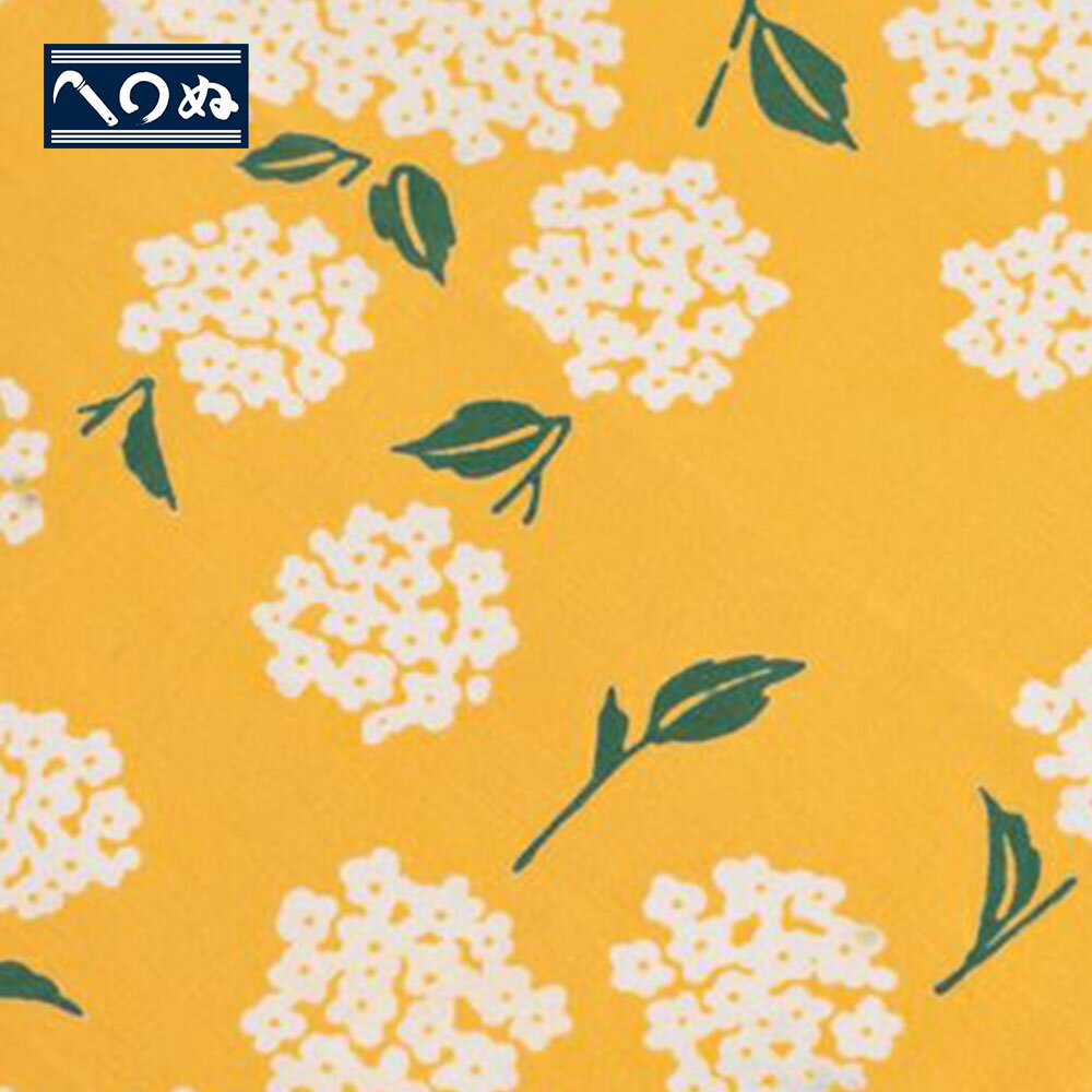 かまわぬ 手ぬぐい こでまり 注染 日本製 綿100% 総理 文 生地 春 3月 4月 花 小花 毬 花言葉 友情 イベント 季節 手拭 てぬぐい 植物 花柄 おしゃれ かわいい デザイン 黄色 白い花のサムネイル