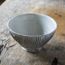 ◇粉引しのぎ 丼ぶり 鶴琳窯 美濃焼 伝統工芸 白 呉須十草 十草模様 縁起柄 日本製 どんぶり鉢 どんぶり 鉢 深め 茶碗 食器 和食器 シンプル 職人 作家...