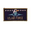 【800円ポッキリ!在庫限り】U.S AIR FORCE 刺繍 アップリケ WAPPEN WA-09