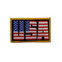 【800円ポッキリ!在庫限り】USA 刺繍 アップリケ WAPPEN WA-16
