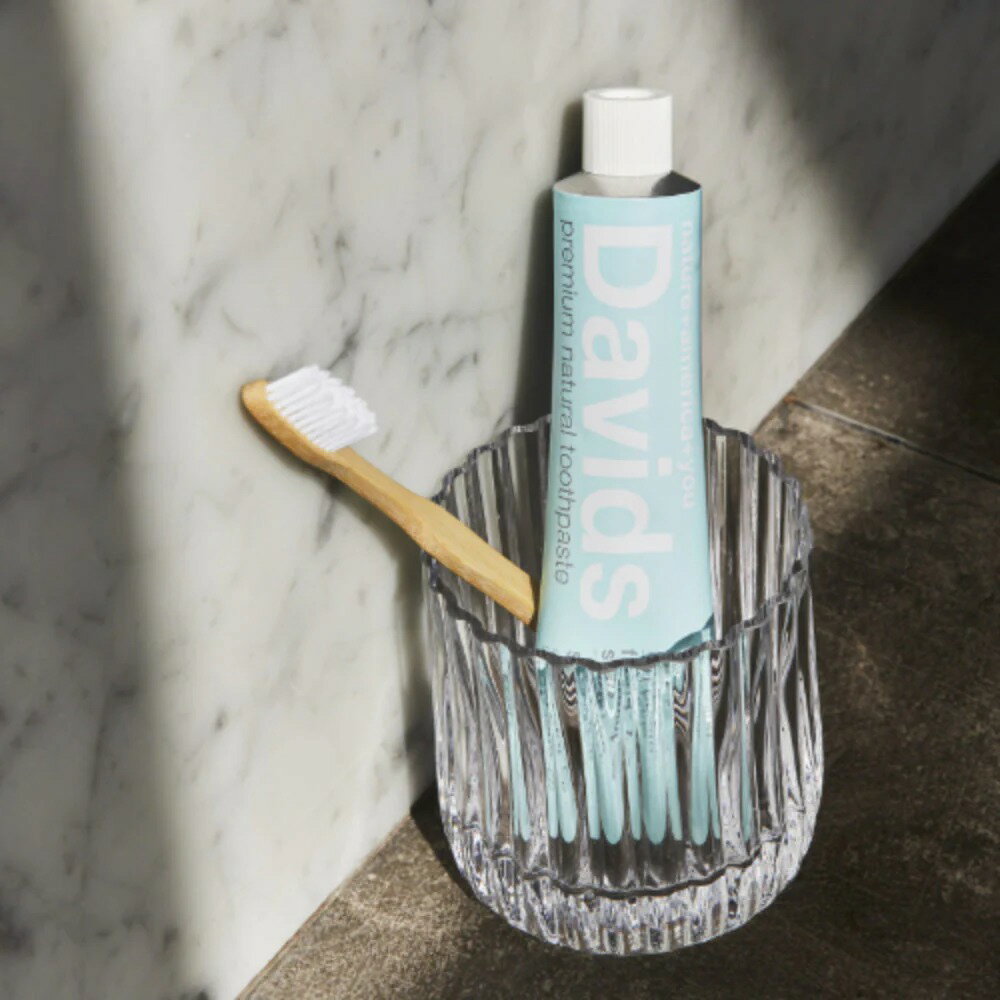 トゥースペースト&バンブーハブラシセット(Davids×THE HUMBLE CO.) 【結婚式 ギフト 美容グッズ】