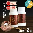 \ワンダフルデーはP3倍&最大10%OFF!/冬虫夏草 サプリメント サプリ シニア 国産 免活サプリ 免活 免疫力 維持 男性 妊活 女性 モノリス虫草カプセル 日本産 父の日 健康食品 持続力 スタミナ やる気 キノコ きのこ アップ <2本セット> jgy