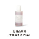 生姜 エキス (20ml) 化粧品原料 手作り化粧水 ホームメイド 手作りコスメ 無添加  買いまわり