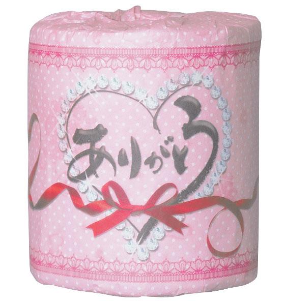 林製紙 トイレットペーパー 「ありがとうロール」 1ケース100ロール入