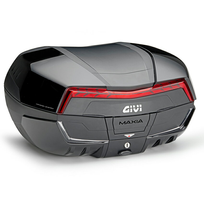 GIVI(ジビ) トップケース V58N MAXIA 5 グロスブラック モノキーケース 容量58リッター