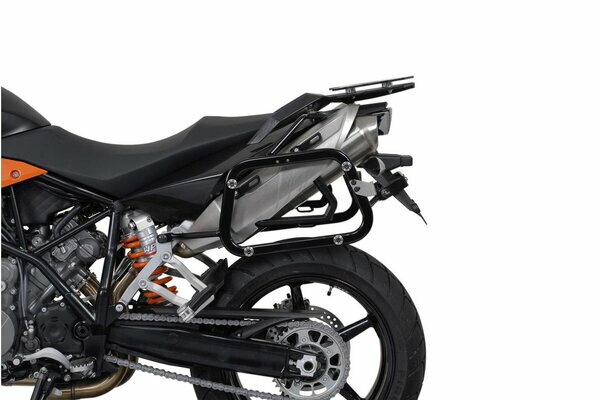 SW-MOTECH TRAX ADV アルミパニアシステム(左 45 L / 右 45 L) シルバー KTM 950 SUPERMOTO / 990 SM / 990 SM R / 990 SM T | KFT.04.621.70100/S 2