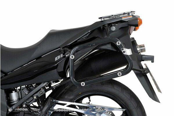 SW-MOTECH TRAX ADV アルミパニアシステム(左 45 L / 右 37 L) シルバー SUZUKI DL 650 V-STROM (04-10) | KFT.05.294.70000/S 2