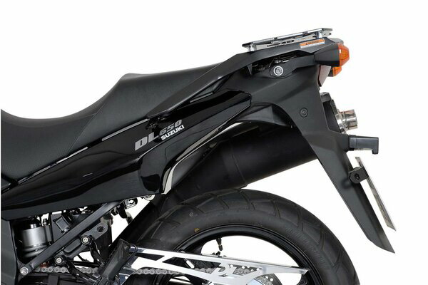 SW-MOTECH TRAX ADV アルミパニアシステム(左 45 L / 右 37 L) シルバー SUZUKI DL 650 V-STROM (04-10) | KFT.05.294.70000/S 3