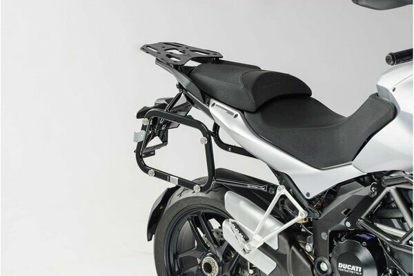 SW-MOTECH TRAX ADV アルミパニアシステム(左 37 L / 右 37 L) ブラック DUCATI MULTISTRADA 1200/S (10-14) | KFT.22.140.70000/B 2