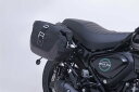 SW-MOTECH Legend Gear サイドバックシステム ブラックエディション 左側 LC2 (13.5 L) / 右側 LC1 (9.8 L) Royal Enfield HNTR 350 (22-)