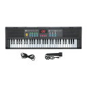 【★0の日★全品10%OFF+P5】キーボード ピアノ 電子ピアノ 61鍵盤 16種類音色 6種類リズム 6曲デモ曲 デジタル画面 子供 初心者 練習用 USBケーブル 楽器 キーボード ピアノ送料無料