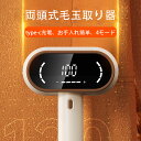 【スーパーSALE全品10%OFF&P5】毛玉取り器 両頭式毛玉取り器 毛玉クリーナー ダブルヘッド 電動 けだまとり 毛玉取り機 電動 毛玉取り機 毛玉とり 毛玉取り 充電式 6枚刃 替刃付き 液晶ディスプレイ 掃除ブラシ付 安全装置 様々な衣類 靴下 旅行 自宅用