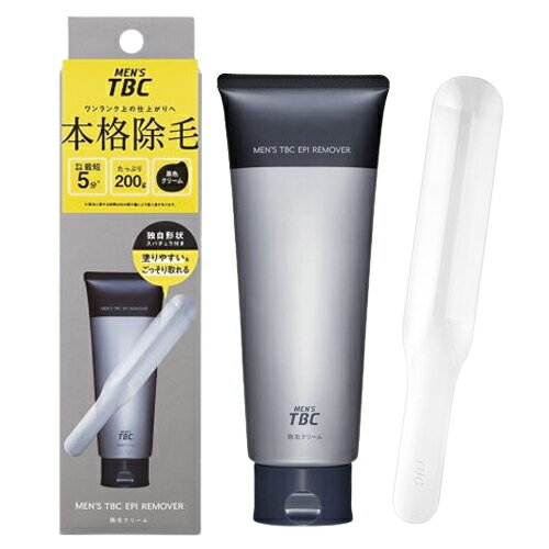 TBC MEN 039 S TBC エピリムーバー 200g（男性用 除毛クリーム）シトラスの香り【医薬部外品】(con)