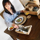 送料無料 ロンボクシリーズ ラタン【カトラリー】バスケット アジアン雑貨