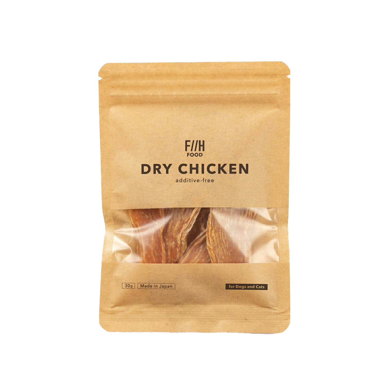 Rakuten - DRY CHICKEN 国産鶏肉ジャーキー 無添加 30g 犬猫用【1回のご注文は3個まで】【ゆうパケット】