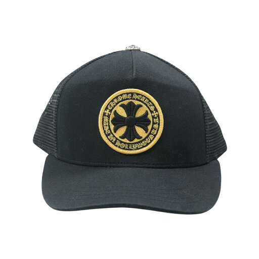 TRUCKER CAP トラッカーキャップ CHプラスパッチクロスボール付メッシュ帽子 TRUCKER CAP トラッカーキャップ CHプラスパッチクロスボール付メッシュ帽子