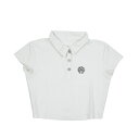 クロムハーツ(chrome hearts) CH総柄半袖ポロシャツ XS