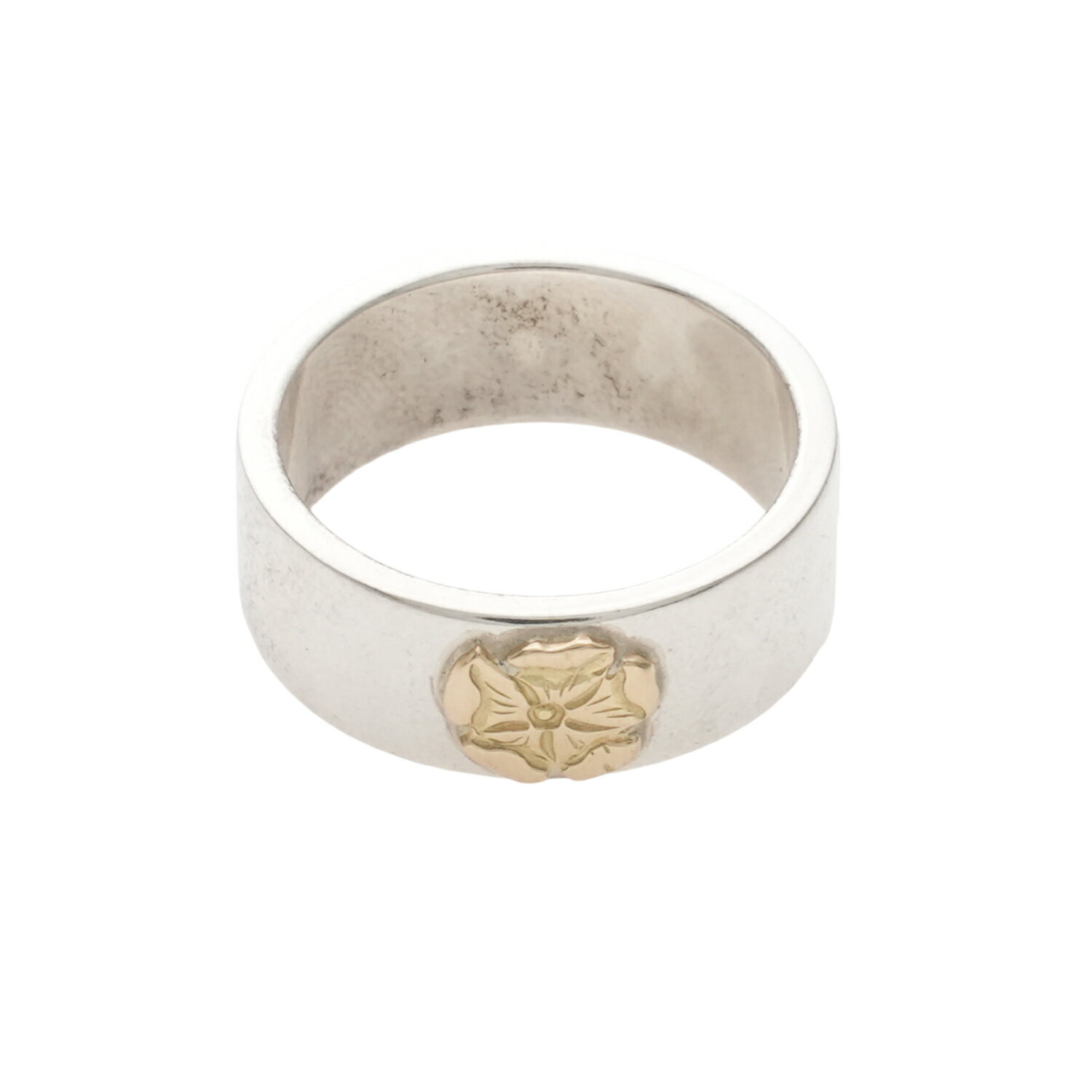 ゴローズ(goro's) 新品平打ちローズリング19号