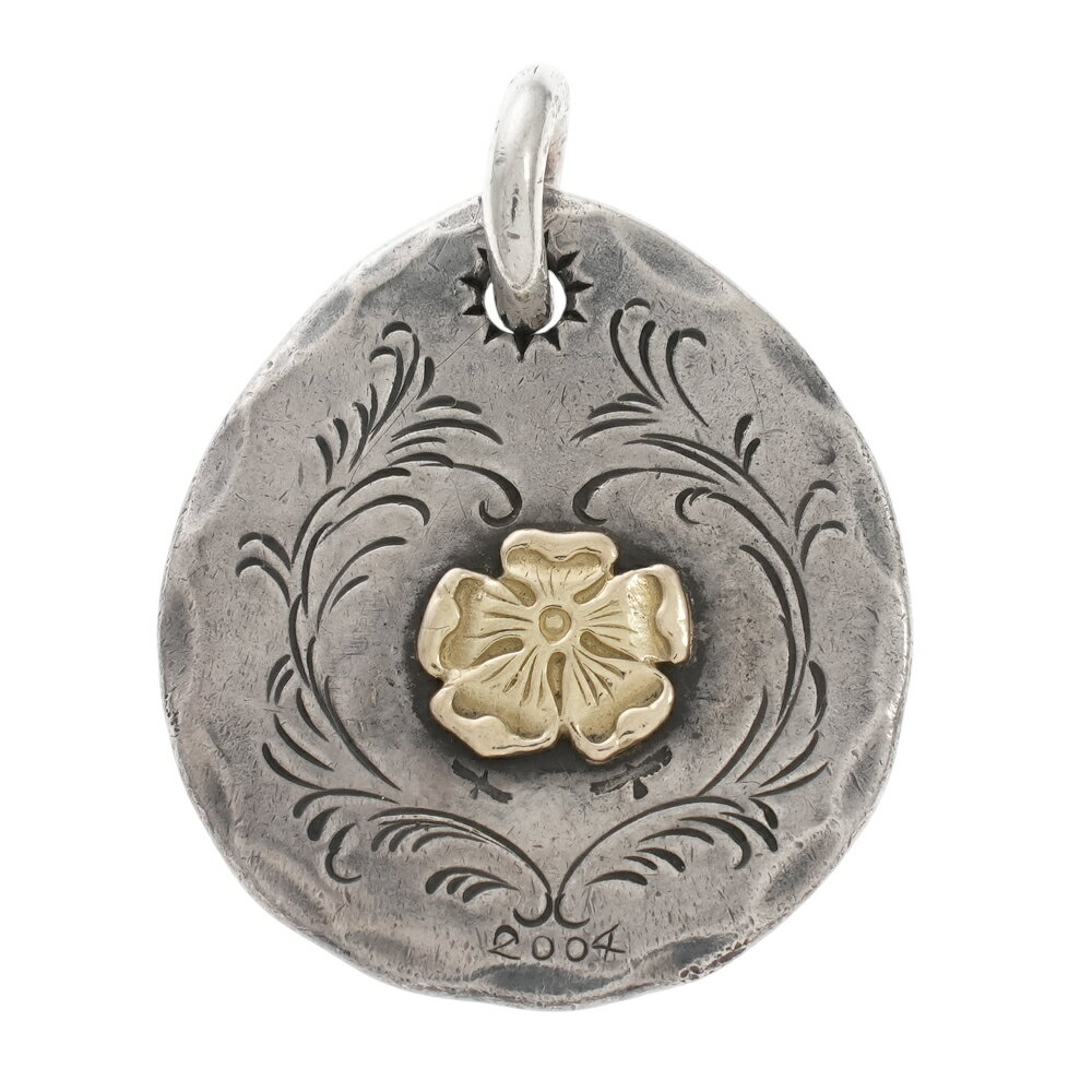 ゴローズ(goro's) 特注唐草彫りローズ付きメタル2004