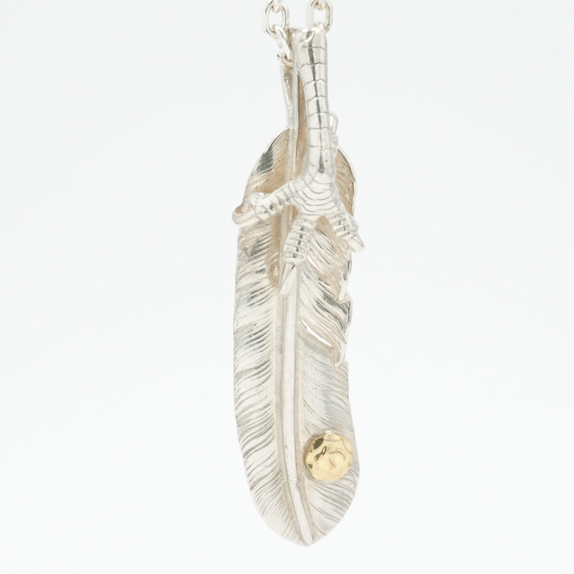 ゴローズ(goro's) 現行SVツメ特大フェザー(左)