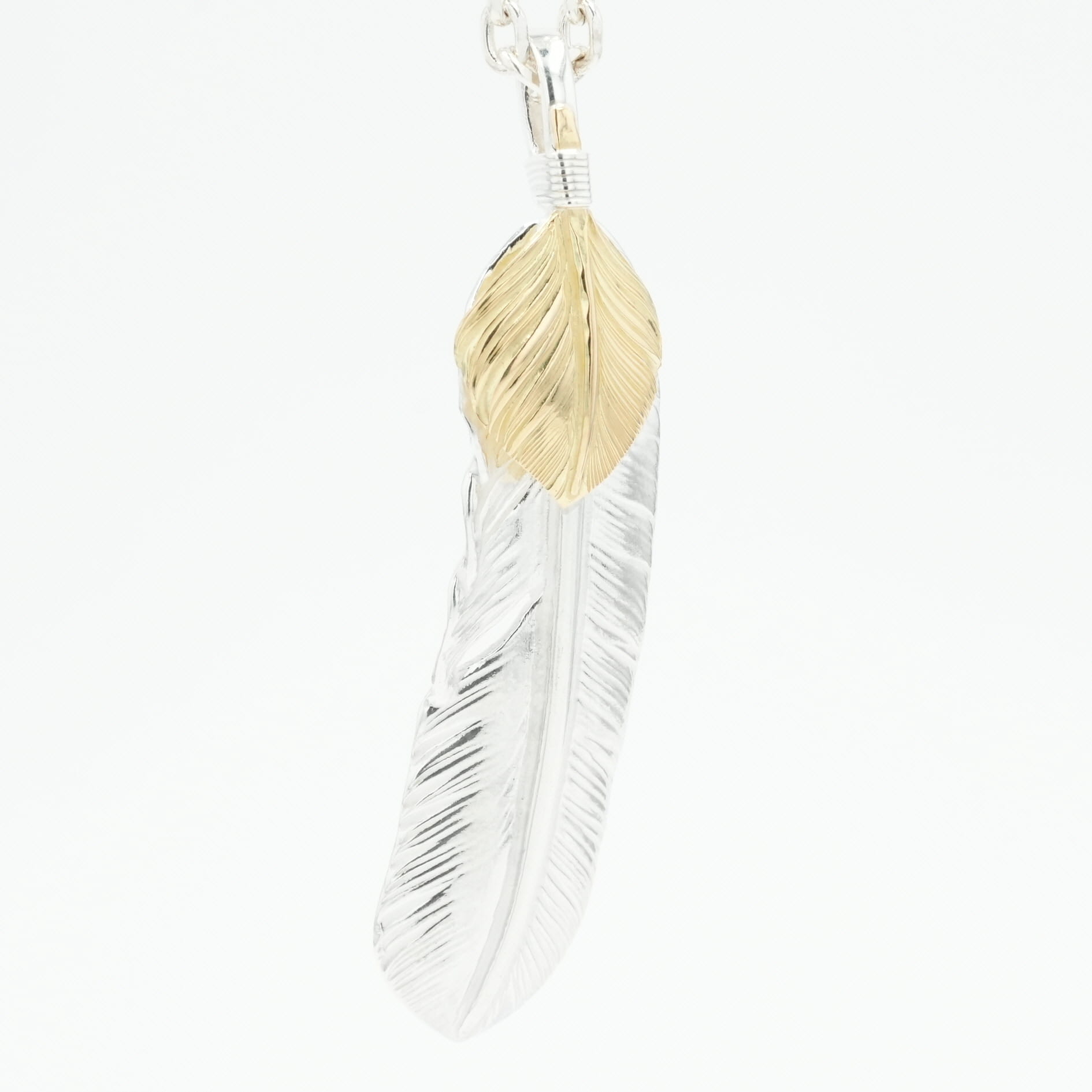 ゴローズ(goro's) 新品現行上金特大フェザー(右)