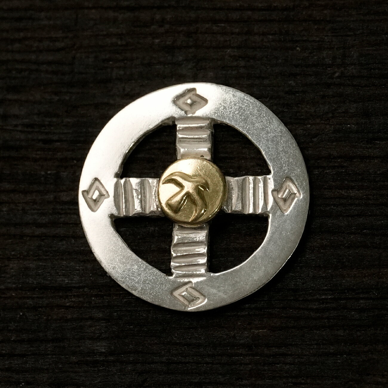 ゴローズ(goro's) K18付SVホイール アクセサリー シルバー925 メンズ レディース 人気 正規品