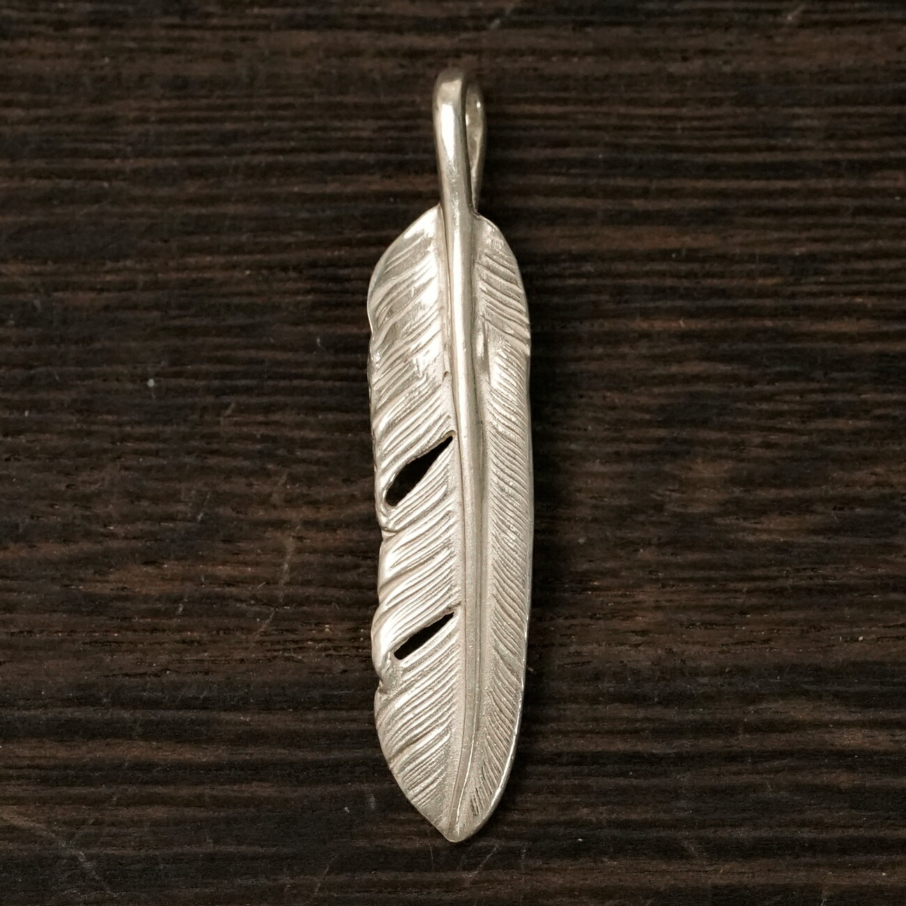 ゴローズ(goro's) 新品SVフェザー(M)右 アクセサリー シルバー925 メンズ レディース 人気 正規品