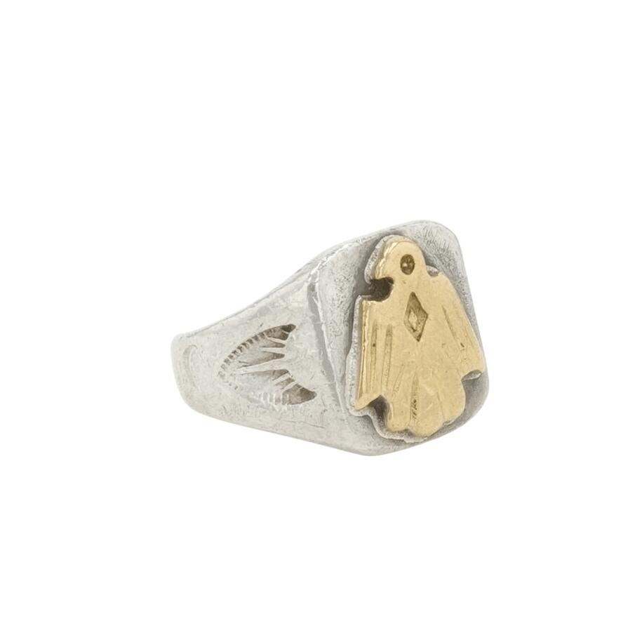 CORNER ONLINESTOREのゴローズ(goro's) K18印台リング(ひよこ)11号 アクセサリー シルバー925 メンズ レディース 人気 正規品 中古｜アングル3