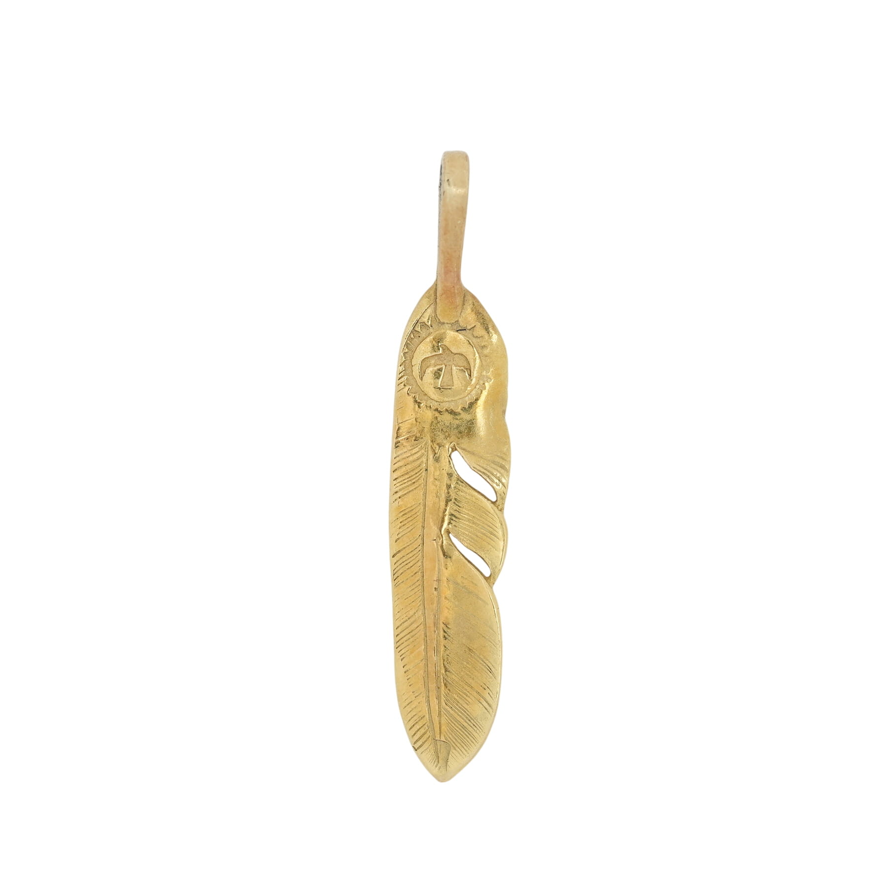 CORNER ONLINESTOREのゴローズ(goro's) 全金フェザー(L)右 アクセサリー シルバー925 メンズ レディース 人気 正規品 中古｜アングル2