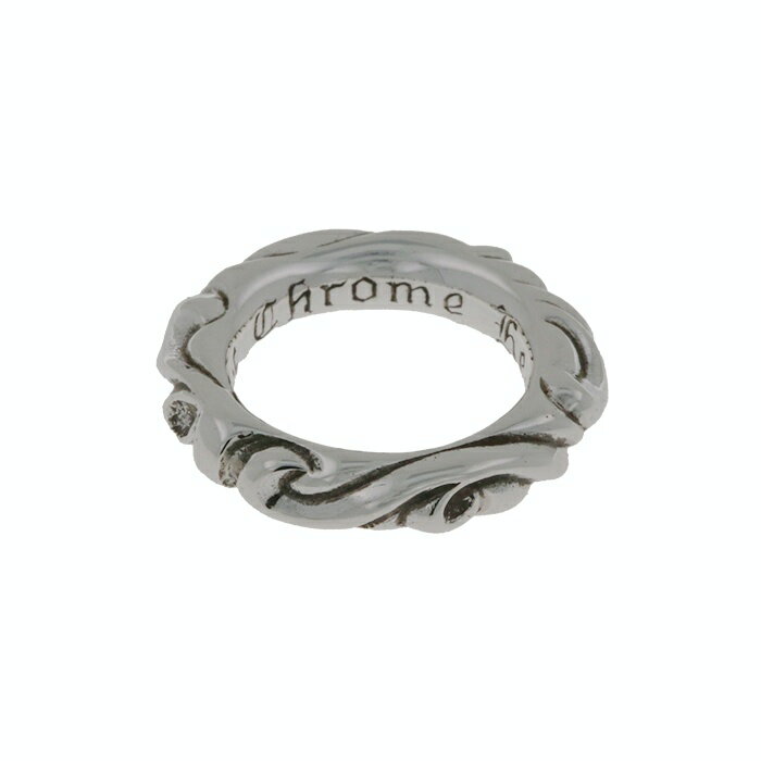 新品入荷 CHROME HEARTS クロムハーツ スクロールバンド リング 新品入荷 CHROME HEARTS クロムハーツ スクロールバンド リング