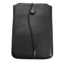 クロムハーツ(chrome hearts) ipad case ipadケース クロスボールボタンレザーブレードiPadケース