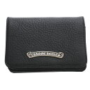 クロムハーツ(chrome hearts) 新品3ポケットカードケース 3 POKET CARD CASE 【レザー名刺入れ パスケース】